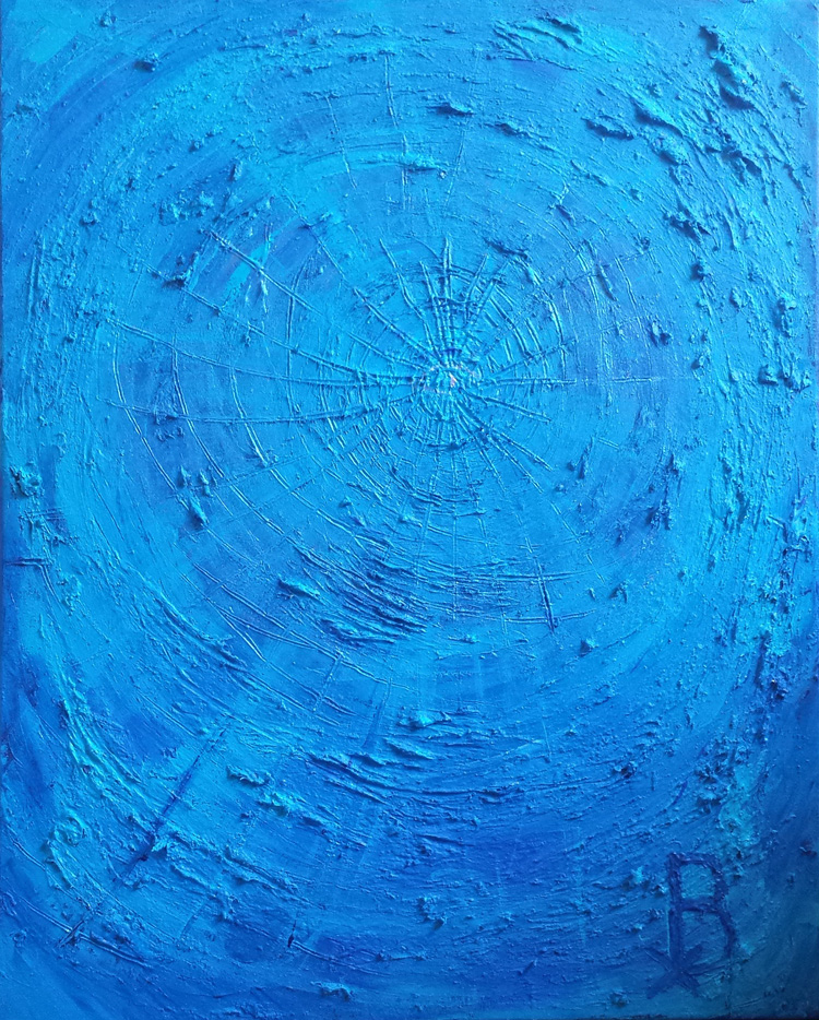 Blue web