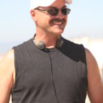 J.J. on set of Beach Kings