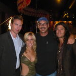J.J. with cast of Beach Kings